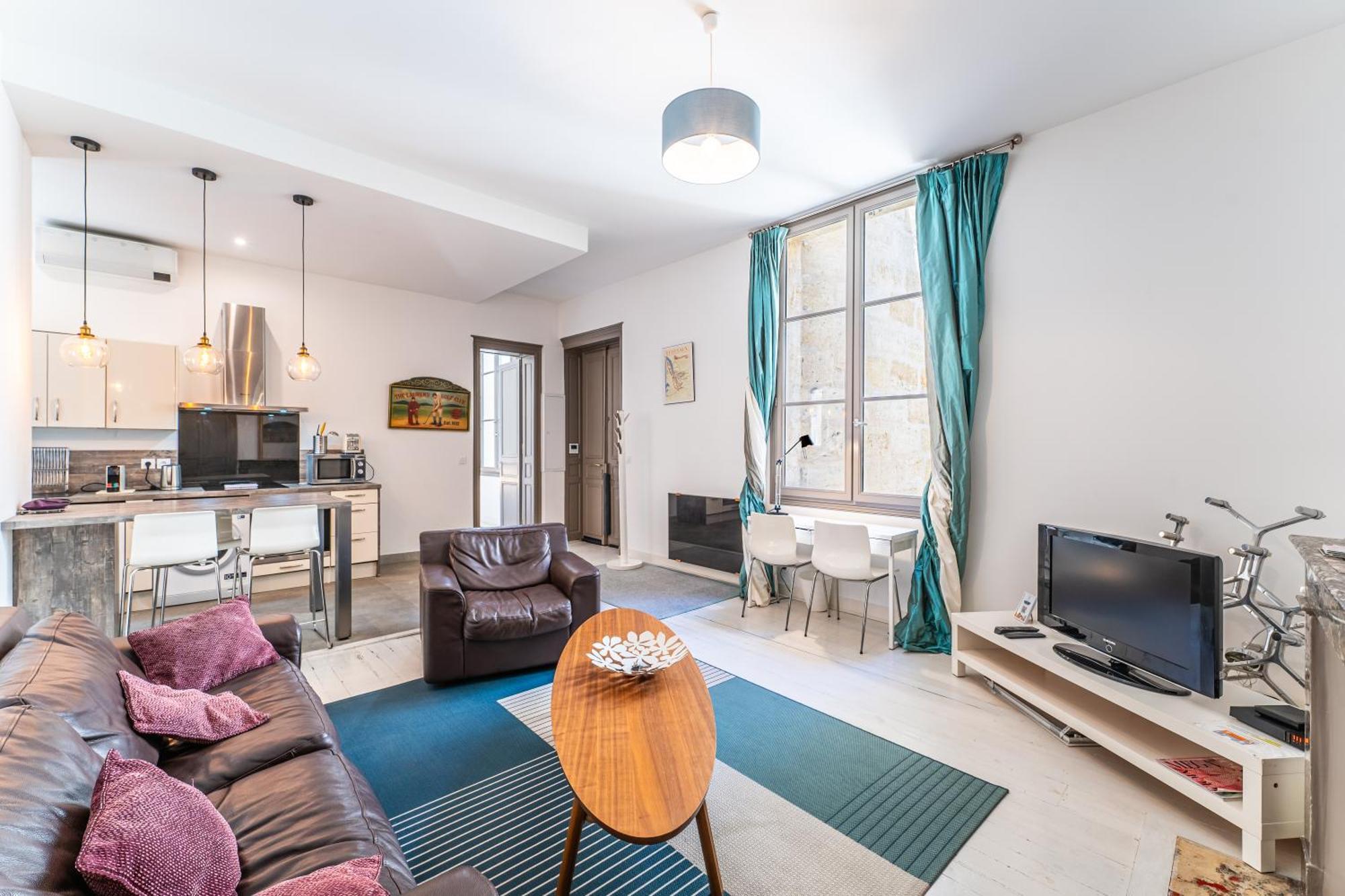 Magnifique Appartement Avec Climatisation En Hyper Centre De Bordeaux Buitenkant foto